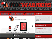 Tablet Screenshot of fhswarriors.com
